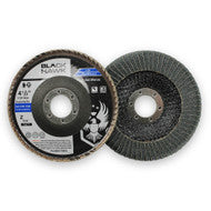 Professional 4-1/2" x 7/8" Zirconia Curved Edge Fillet Weld Flap Disc - 5 Pack