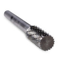 Cylinder Shape Carbide Burr, Double Cut - 1/4" Shank