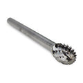 Oval Shape Carbide Burr, Double Cut - 1/8" Shank
