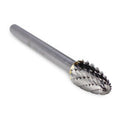 Rounded Tree Carbide Burr, Double Cut - 1/8" Shank