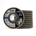 KrovForge Professional 4-1/2" Zirc Flap Disc T27 - 10 Pack