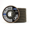 KrovForge Professional 4-1/2" Zirc Flap Disc T29 - 10 Pack