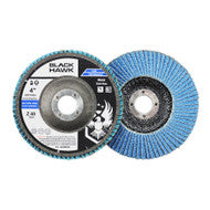 KrovForge Professional 4" x 5/8" Zirconia Flap Disc - 10 Pack